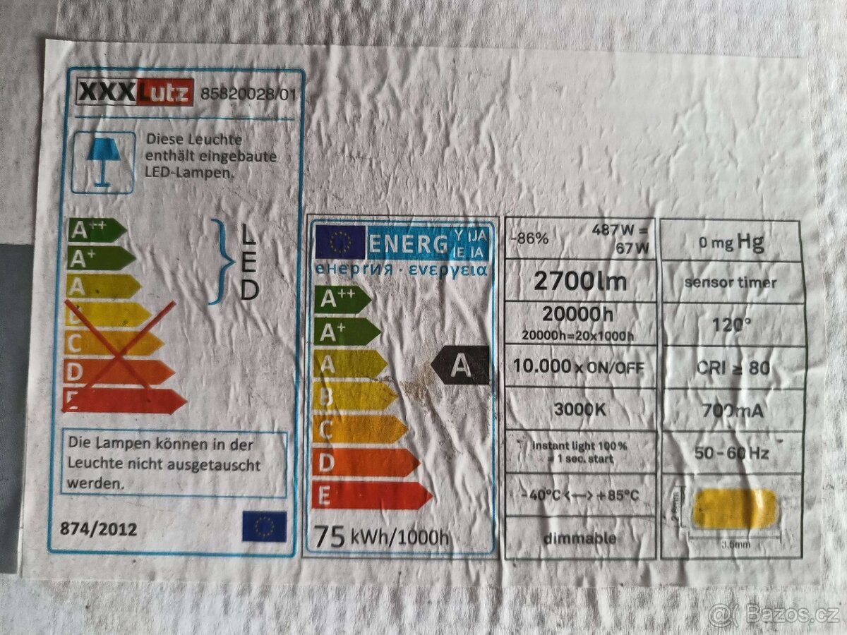 LED Závěsné svítidlo - Ambiente - nové - 2