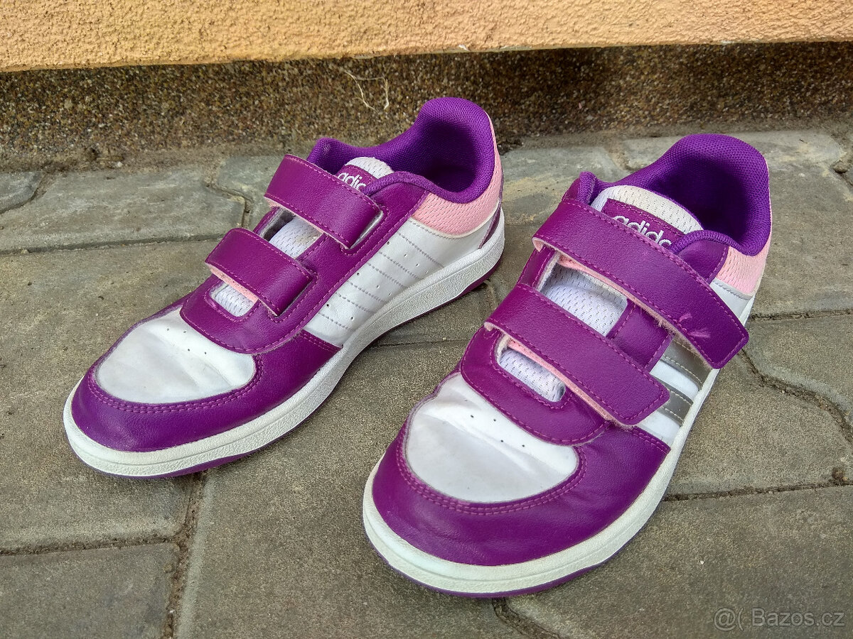 Dětské kožené tenisky ADIDAS vel. 35 - 2