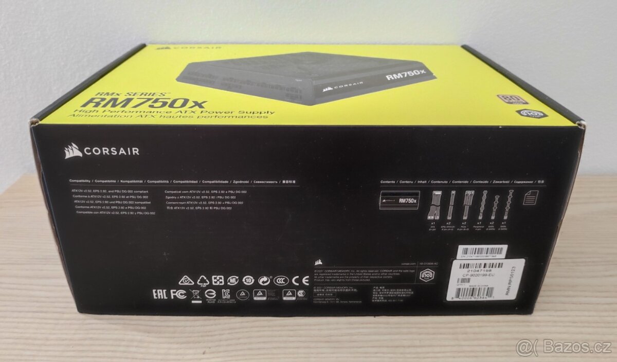 pc zdroj Corsair 750W Gold - 2