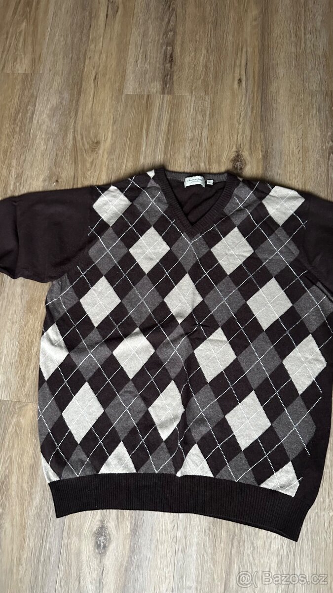 Panský karovy svetr vel.L - 2