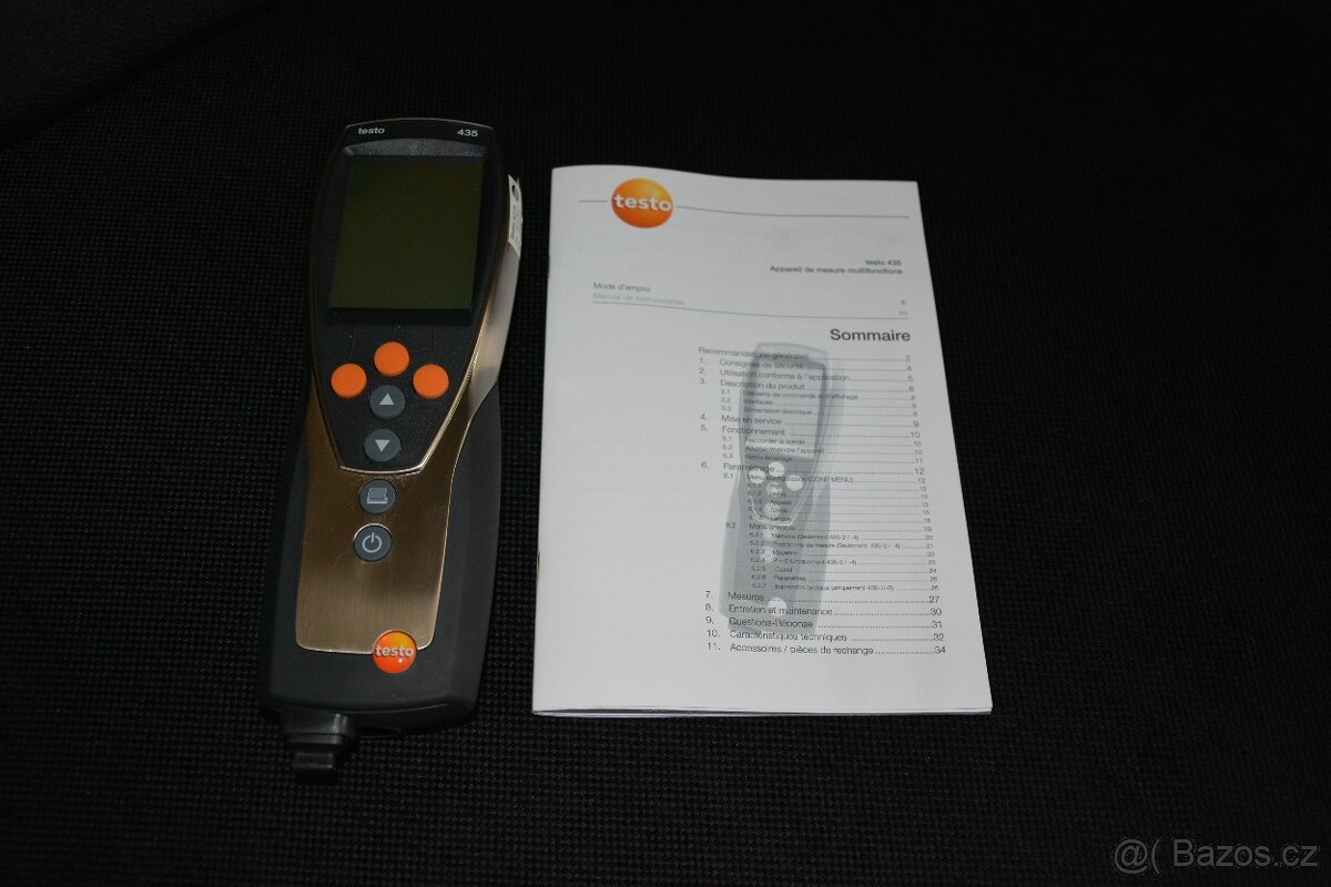 Měřící přístroj Testo 435 + sonda - 2
