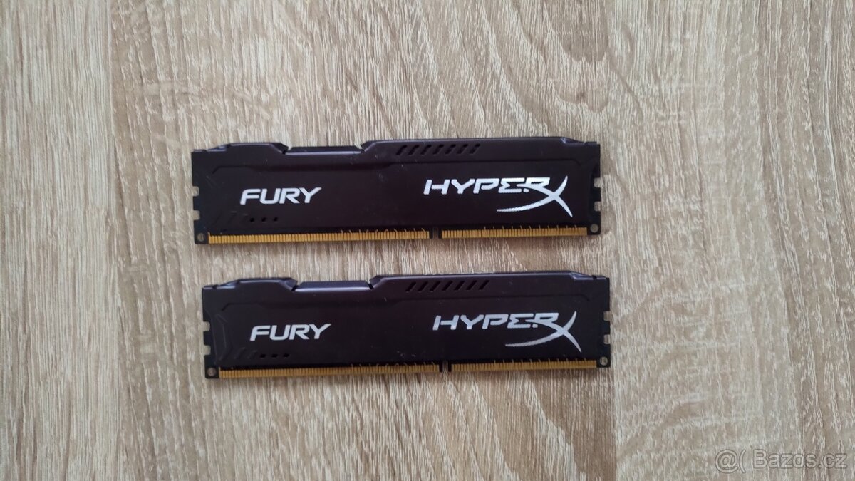 HyperX Fury DDR3 – 8GB (2×4GB kit) - 2