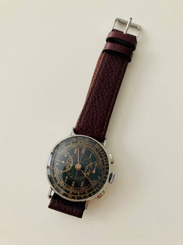 Doxa chronograph hodinky Valjoux 22 strojek - 2