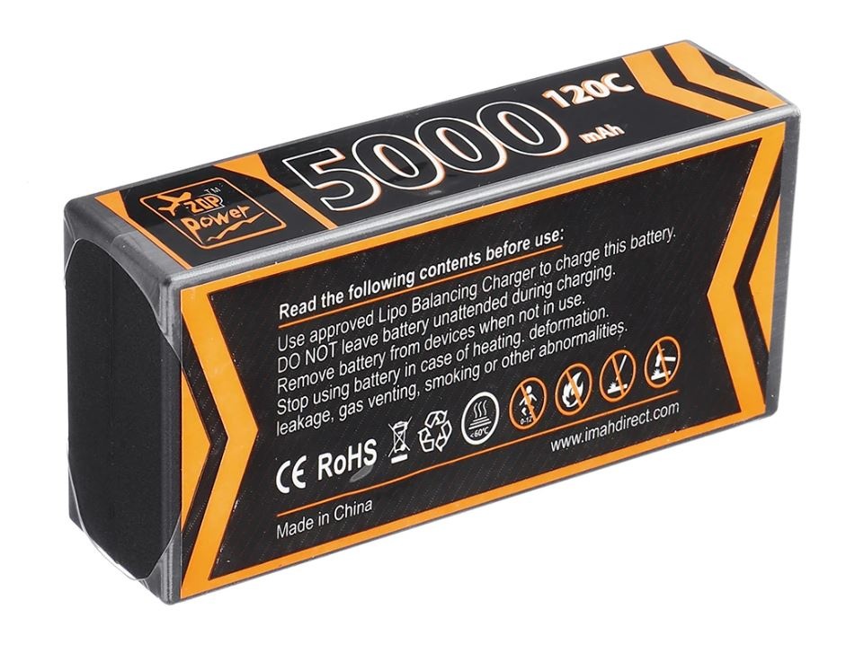 Baterie pro bugy Across 5000mAh, 120C - 2