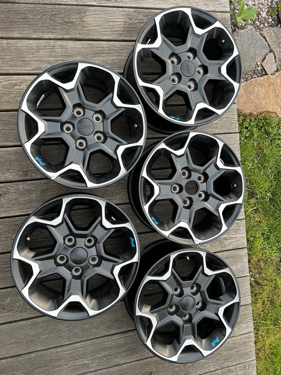 Alu disky kola Jeep Wrangler 5x127 Rubicon nové r17