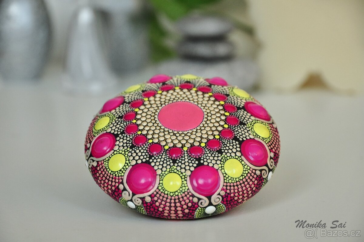 Mandala "Vitalita a Síla" DotArt - akryl - 2