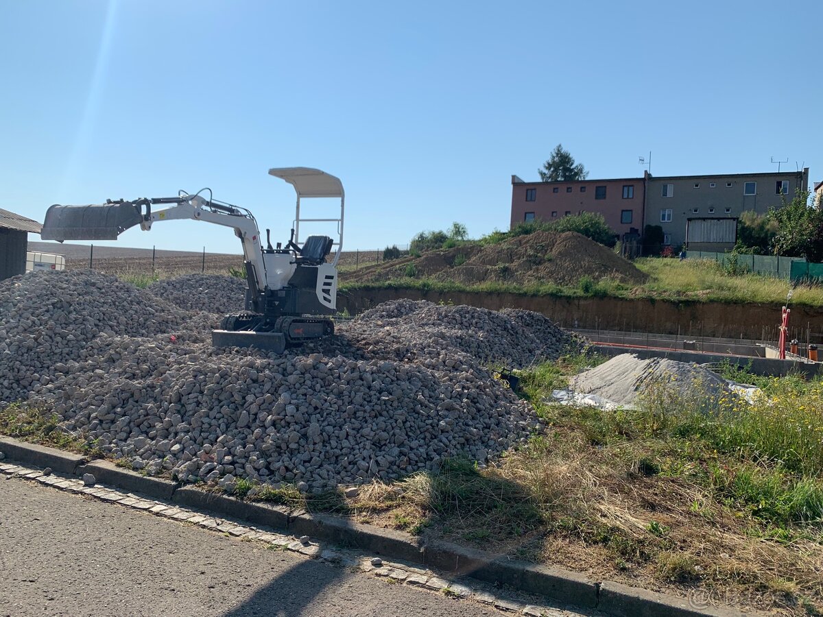 Výkopové a Bourací práce ručně či minibagrem. - 2