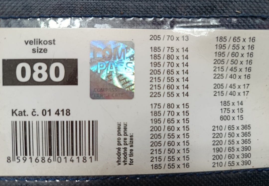 Sněhové řetězy - Compass 080 - 2