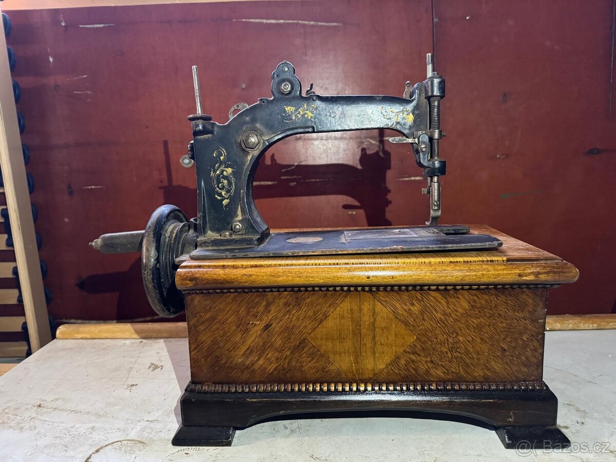 Sběratelský šicí stroj Wheeler wilson New York - 2