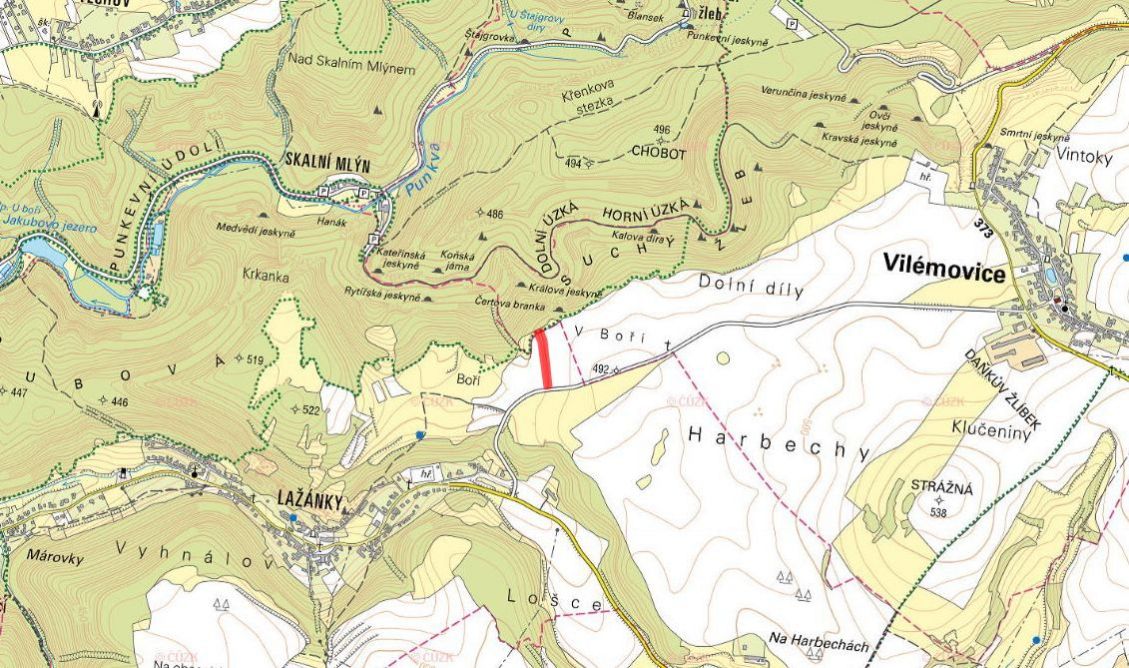 Zemědělská půda, prodej, Lažánky, Blansko - 2