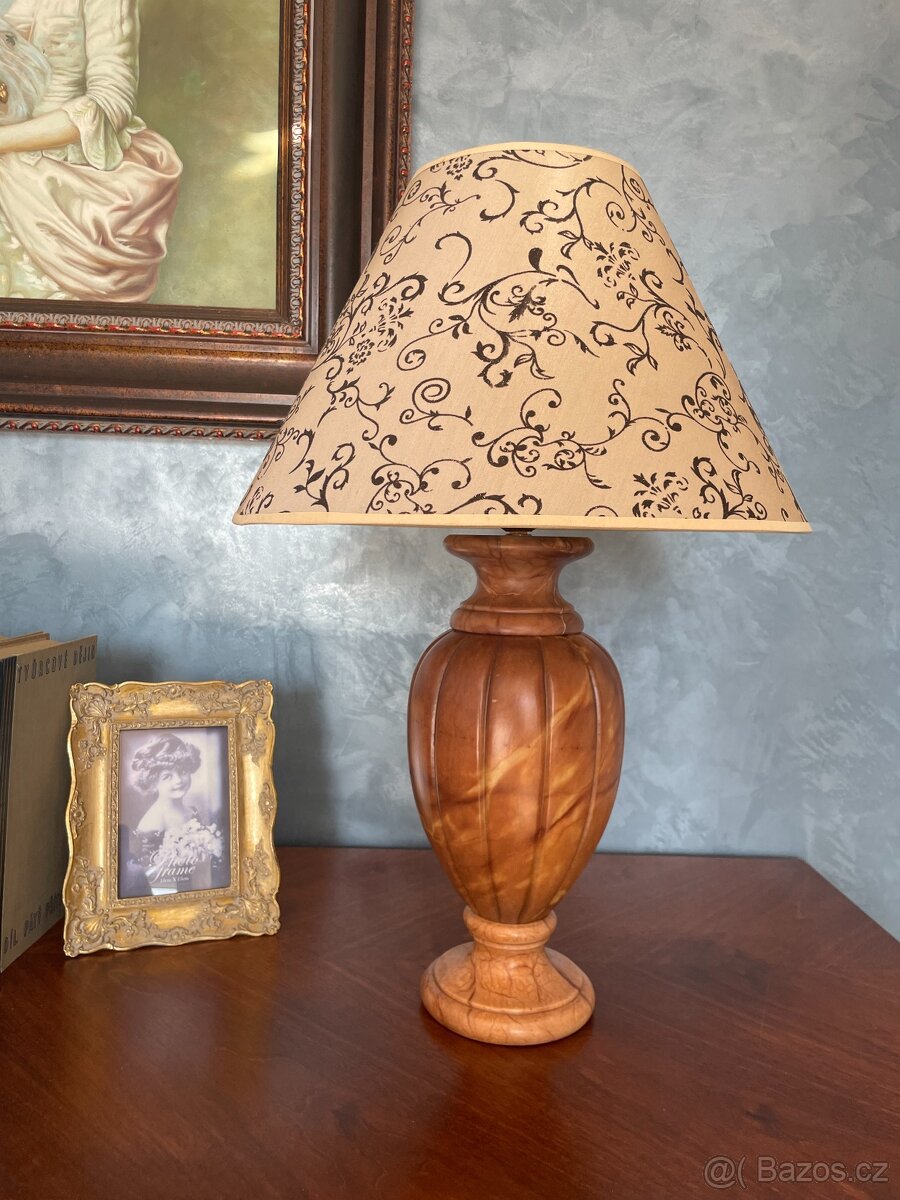 ALABASTROVÁ stolní lampa - 2