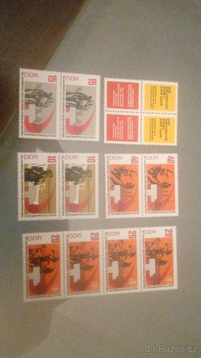 Poštovní známky DDR - 2