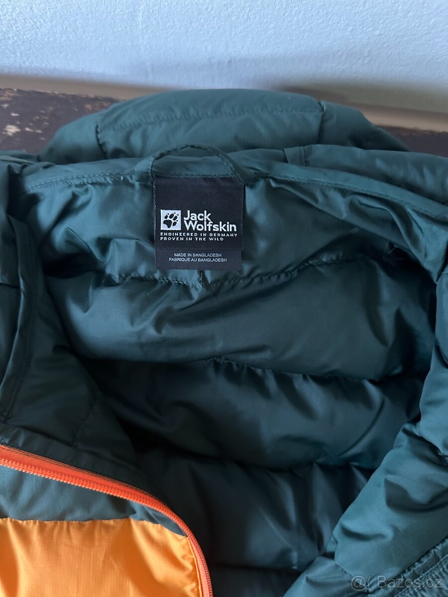 Ultralehká péřová bunda Jack Wolfskin JWP Down Jacket (XL) – - 2