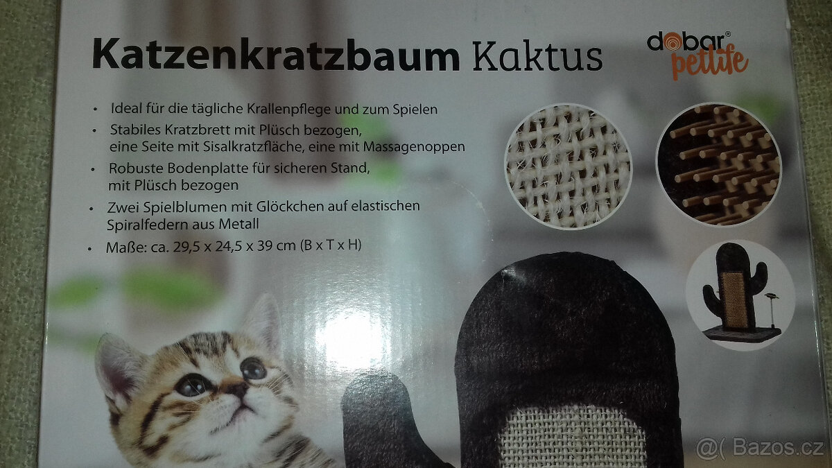 Škrabadlo pro kočky, kaktus - 2