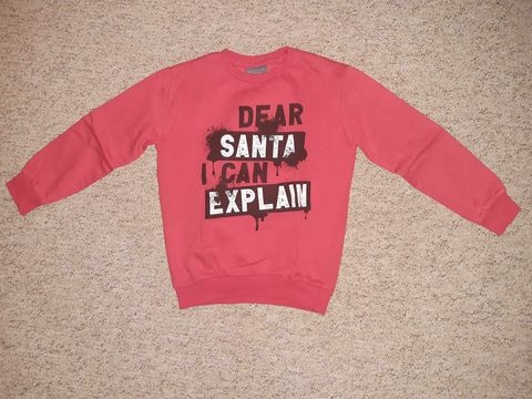 CHLAPECKÁ MIKINA VEL.134-140 - 2