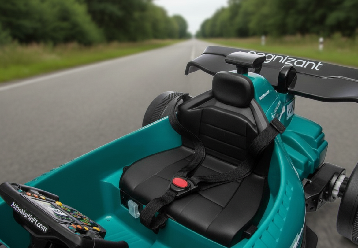 Nová dětská elektrická formule Aston Martin 4x4 24V/330W DO - 2