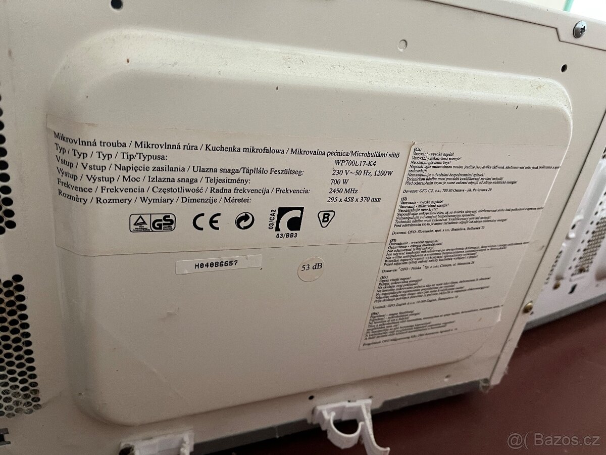 Mikrovlná trouba - 2