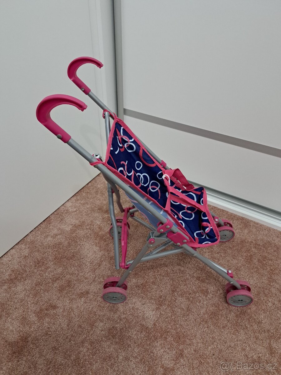 Kočárek - golfové hole pro panenky - 2