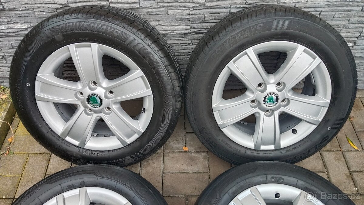 ALU SADA ŠKODA OCTAVIA II 15" - 2