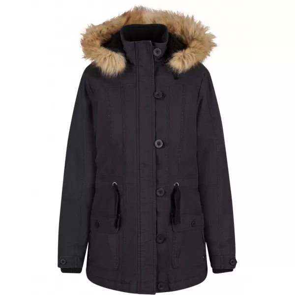 Dámská černá parka Brandit, velikost M - 2