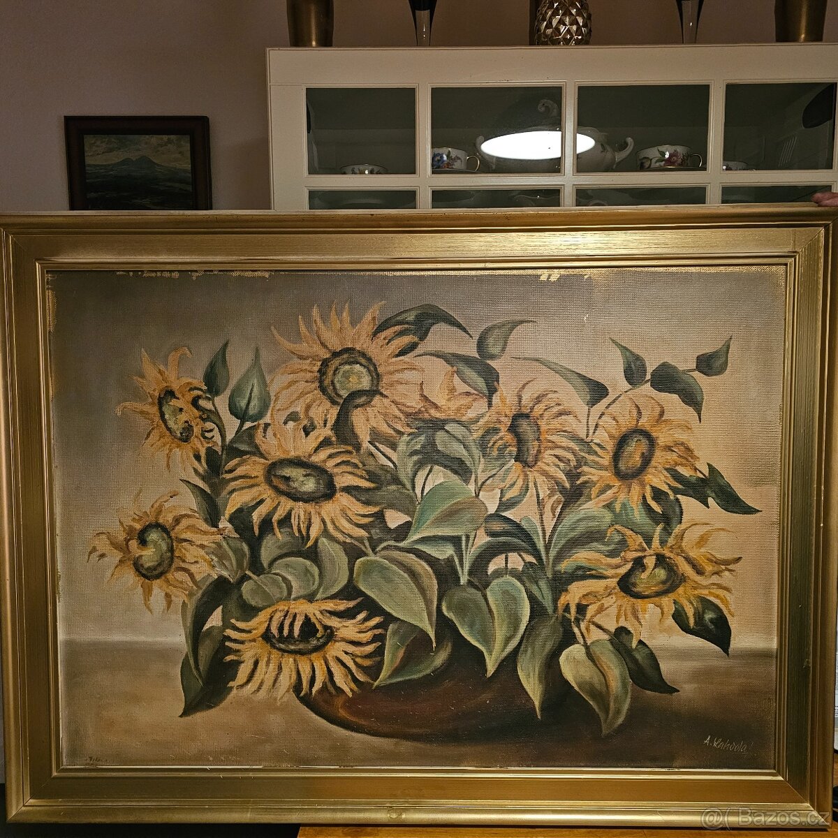 Obraz olejomalba 114 cm. - 2