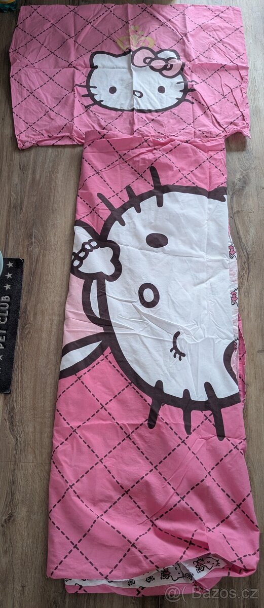 Povlečení Zvonilka a hello kitty - 2