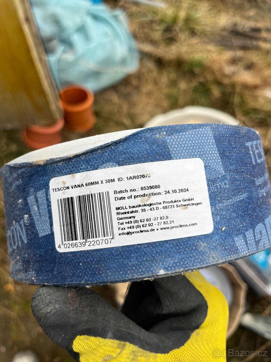 Vzduchotěsná páska Tescon vana - 2