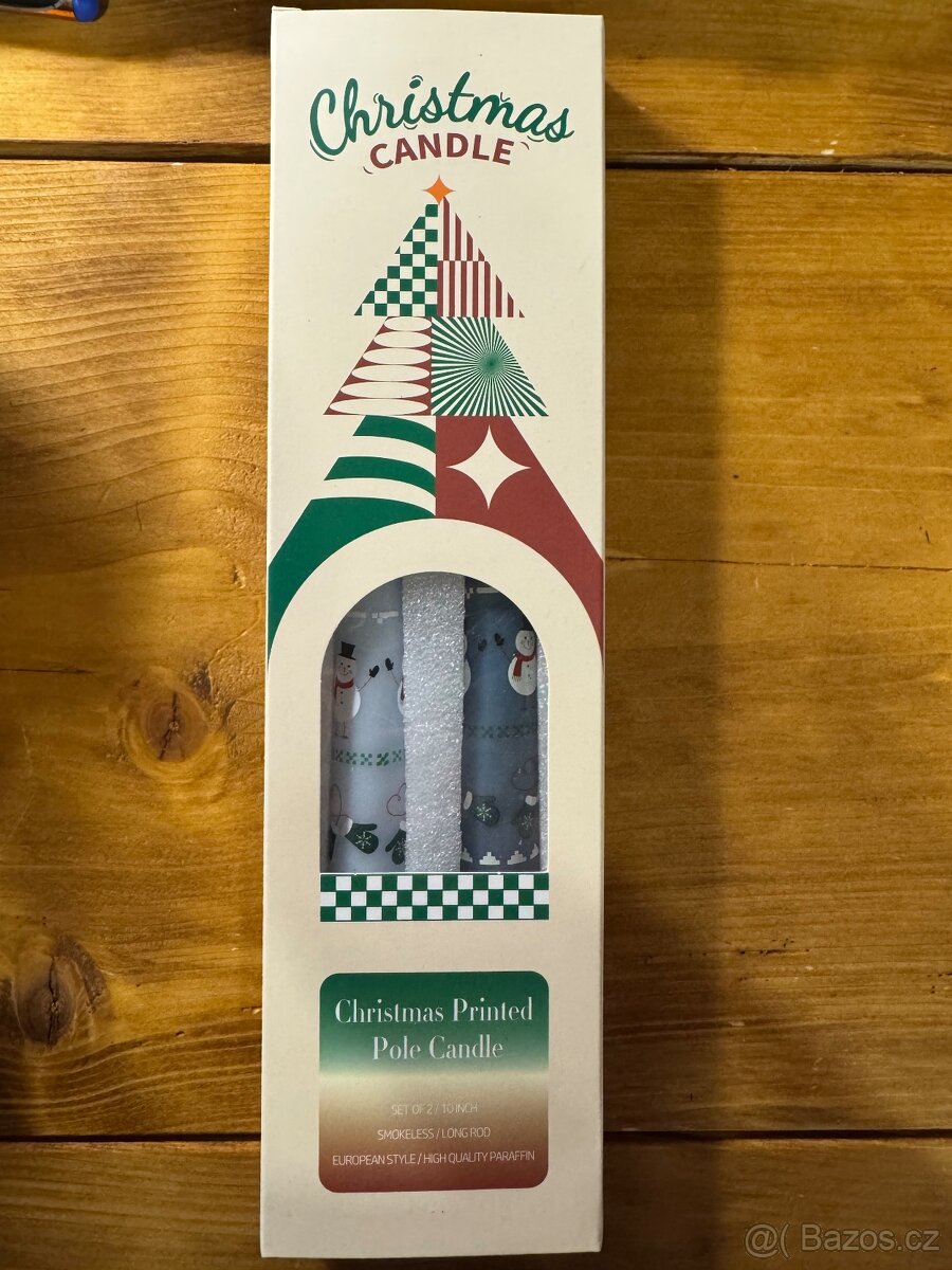 Vánoční svíčky, set - 2