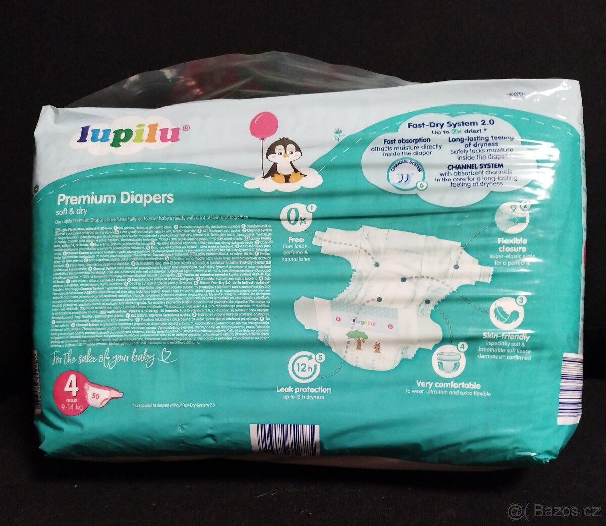 DĚTSKÉ PLENY SOFT & DRY 4, 50 ks - 2