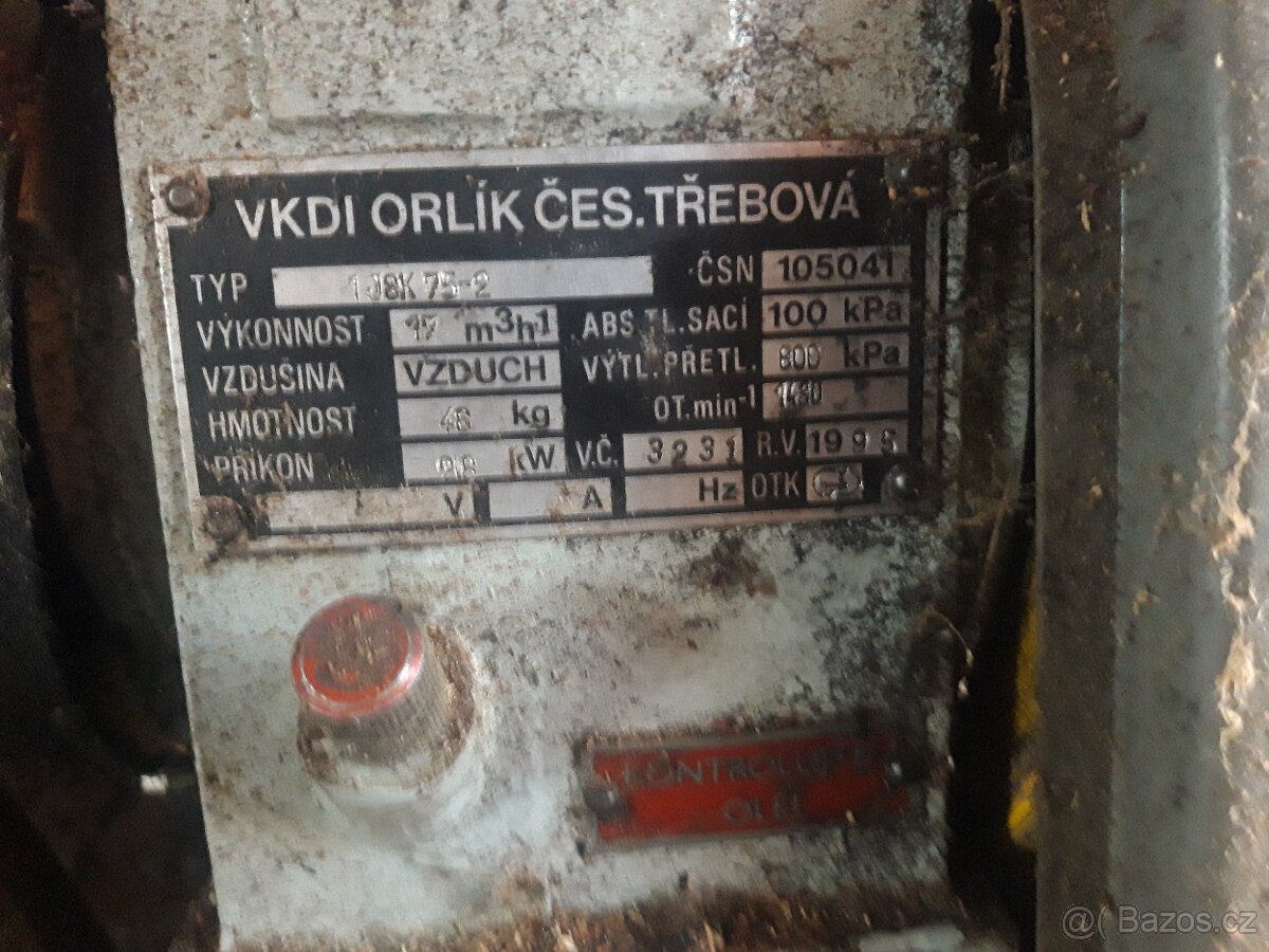 Prodám kompresor orlík pks 17 - 2