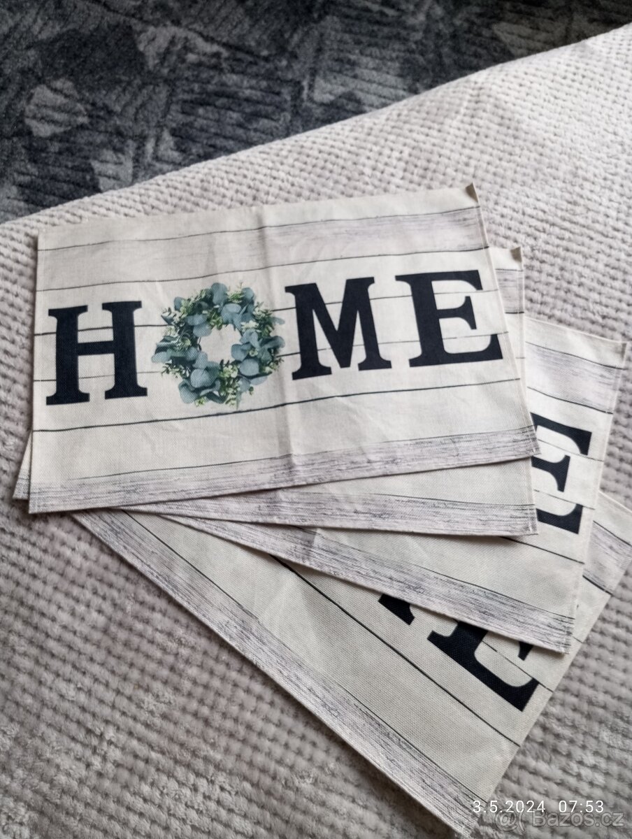 Prostírání 4ks nové - 2