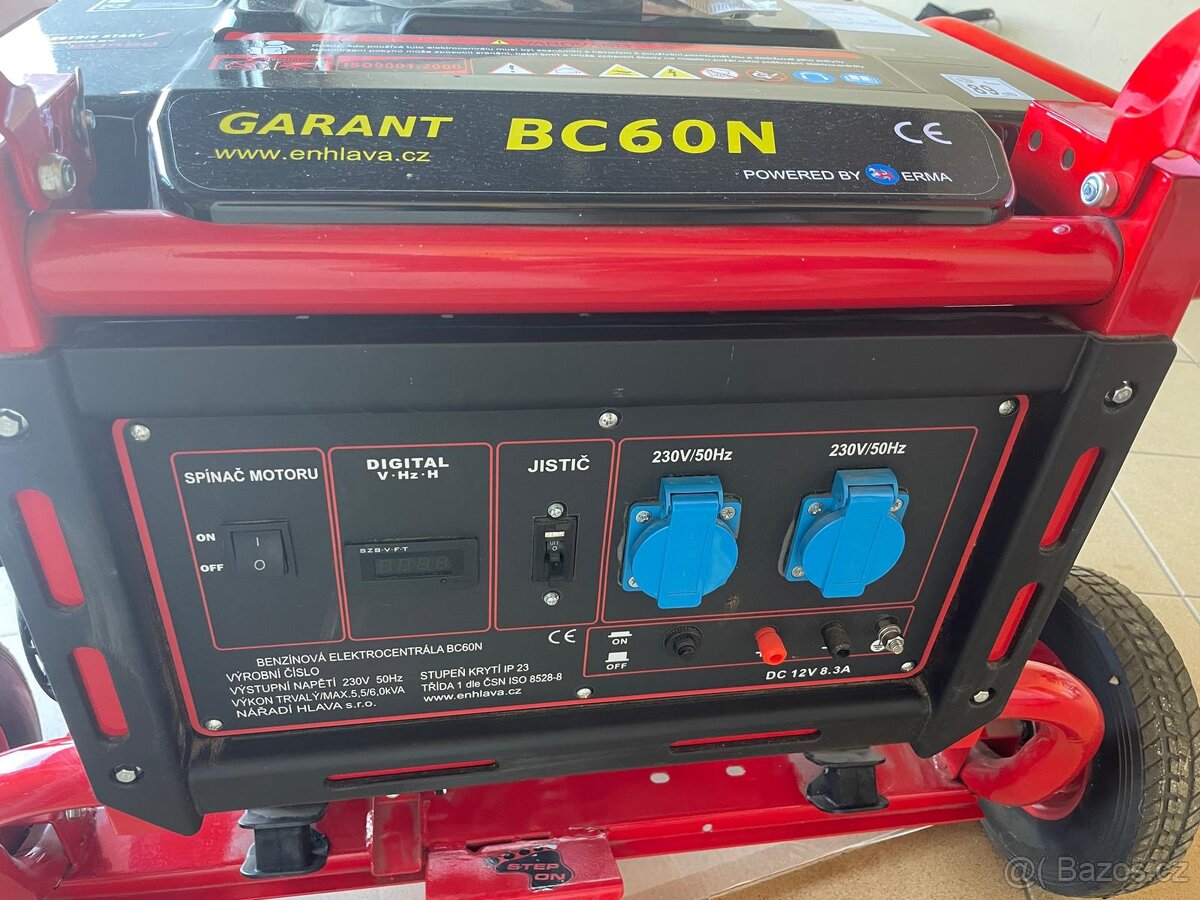 Elektrocentrála BC 60N 6 kW 3F - 2