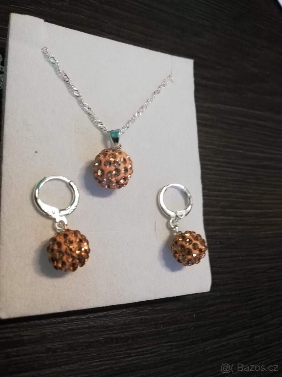 Sada champagne styl mix stříbrná - 2