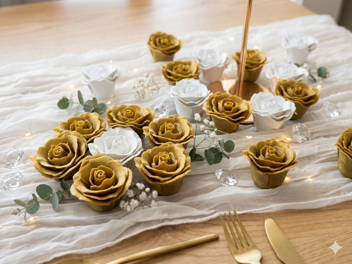 Růže - dekorace - 2