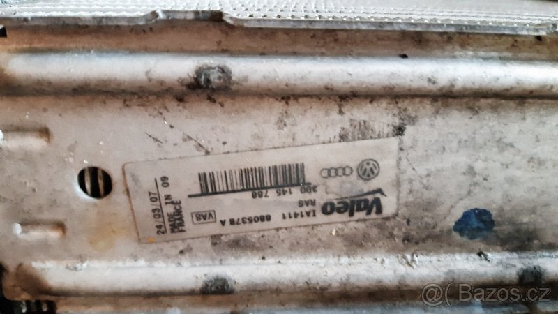 Cooler na Phaeton 3.0TDI - 2