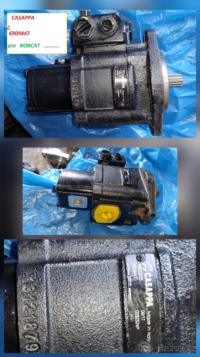 Čerpadla hydrauliky strojov a hydromotory - 2
