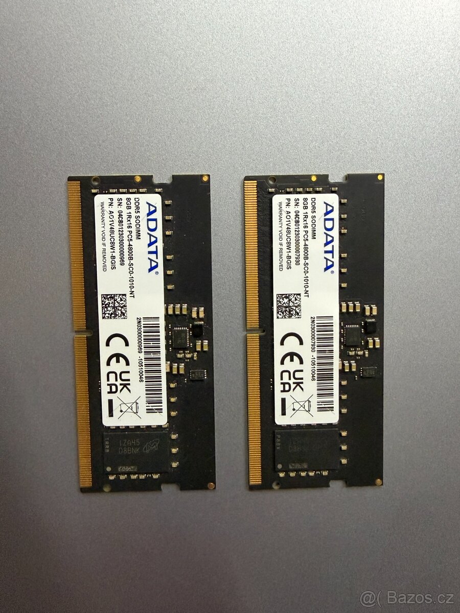 Adata DDR5 paměťový modul 8GB - 2