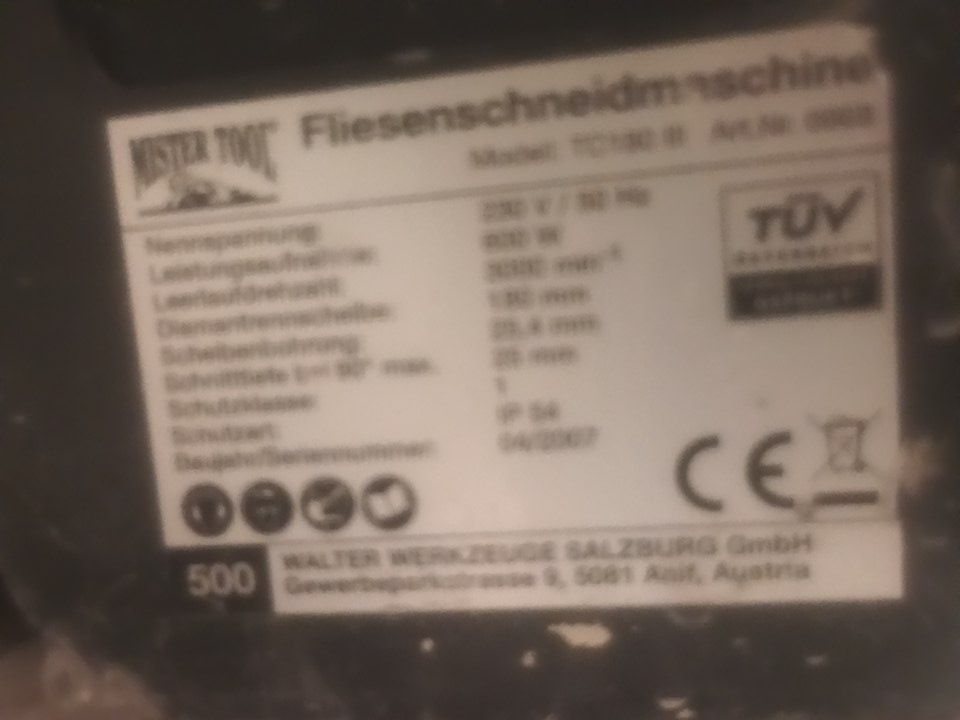 Řezačka na obklady a dlažbu - 2