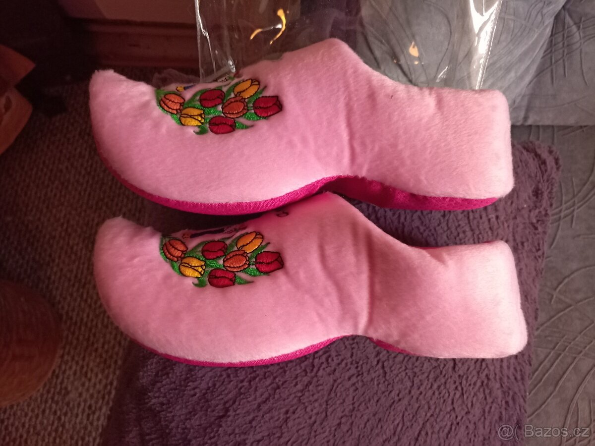 Bačkory ve stylu holandských dřeváků-vel.39-41 - 2