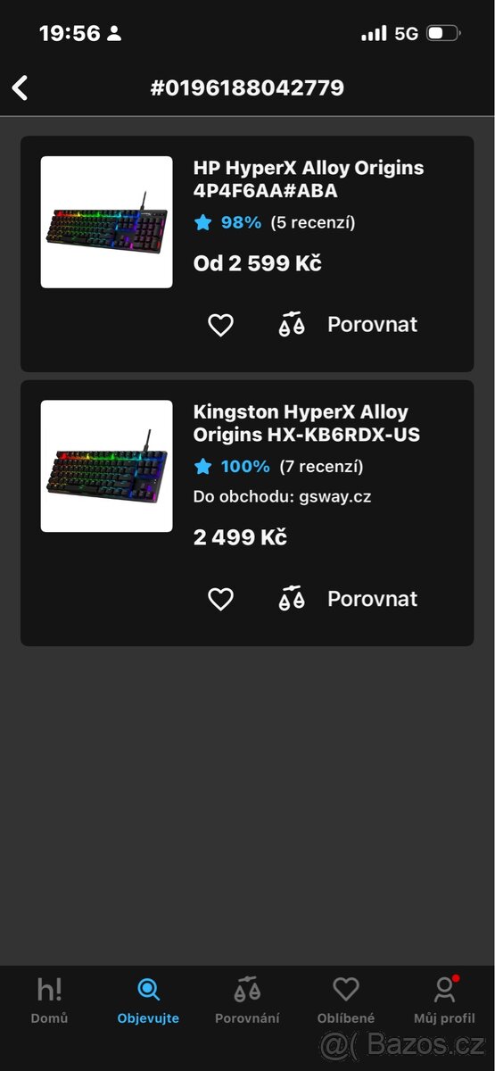 HP HyperX Alloy Origins - 2