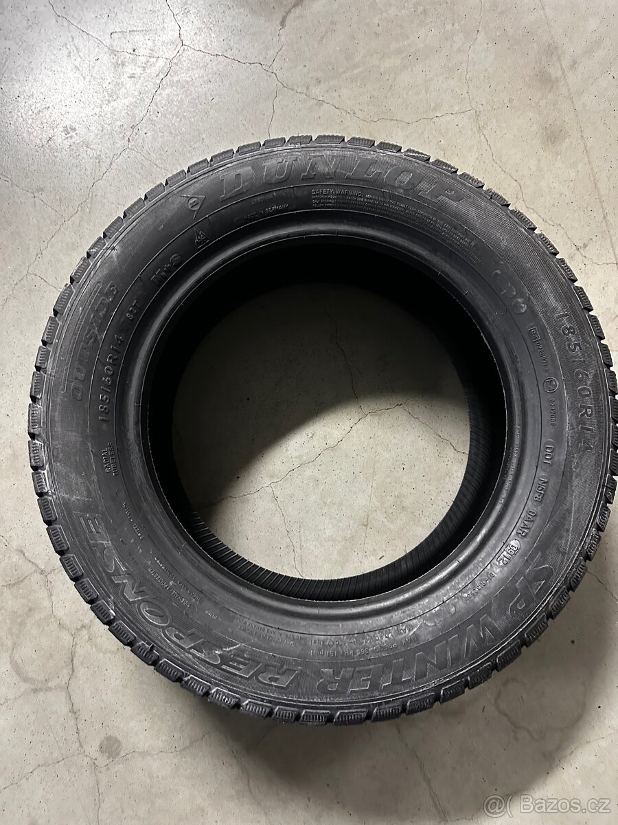 Dunlop SP Winter Response 185/60 R14 82T - cena za 4 kusy - 2