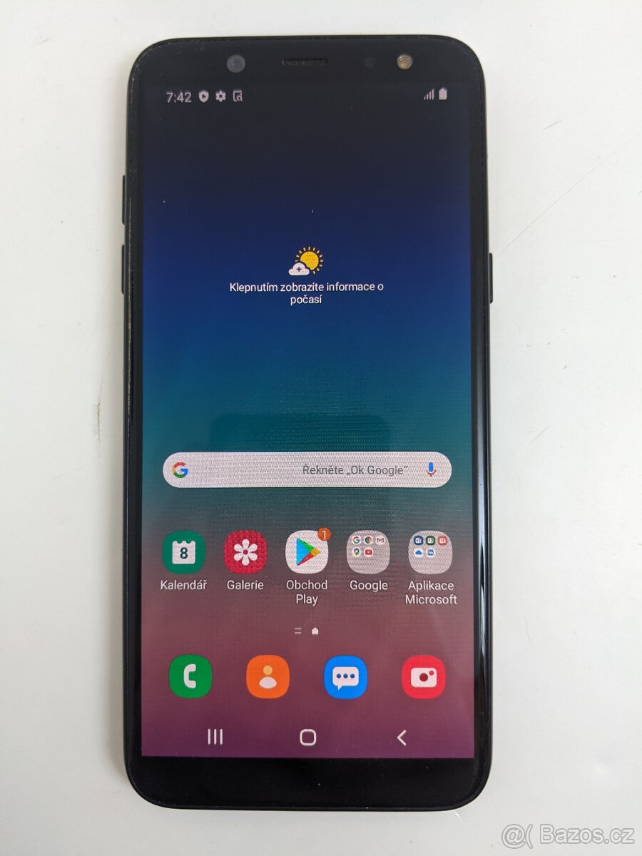 Samsung Galaxy A6 (2018) 3/32gb black. Záruka 6 měsíců. - 2