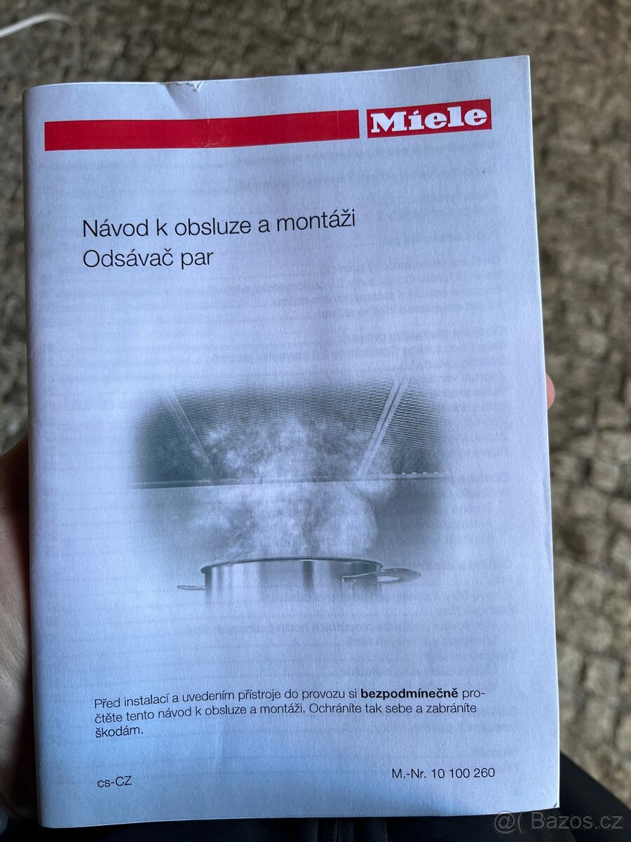 Odsávač par Miele DA 2906 EDST – nový, nikdy nepoužitý - 2