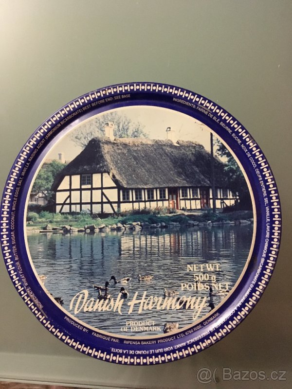 Plechovka stará - od sušenek - 2