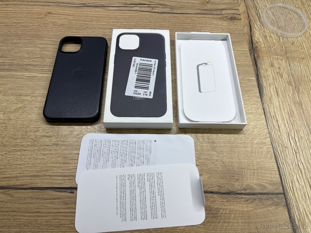 Originál Apple MagSafe kožený kryt iPhone 14 - 2