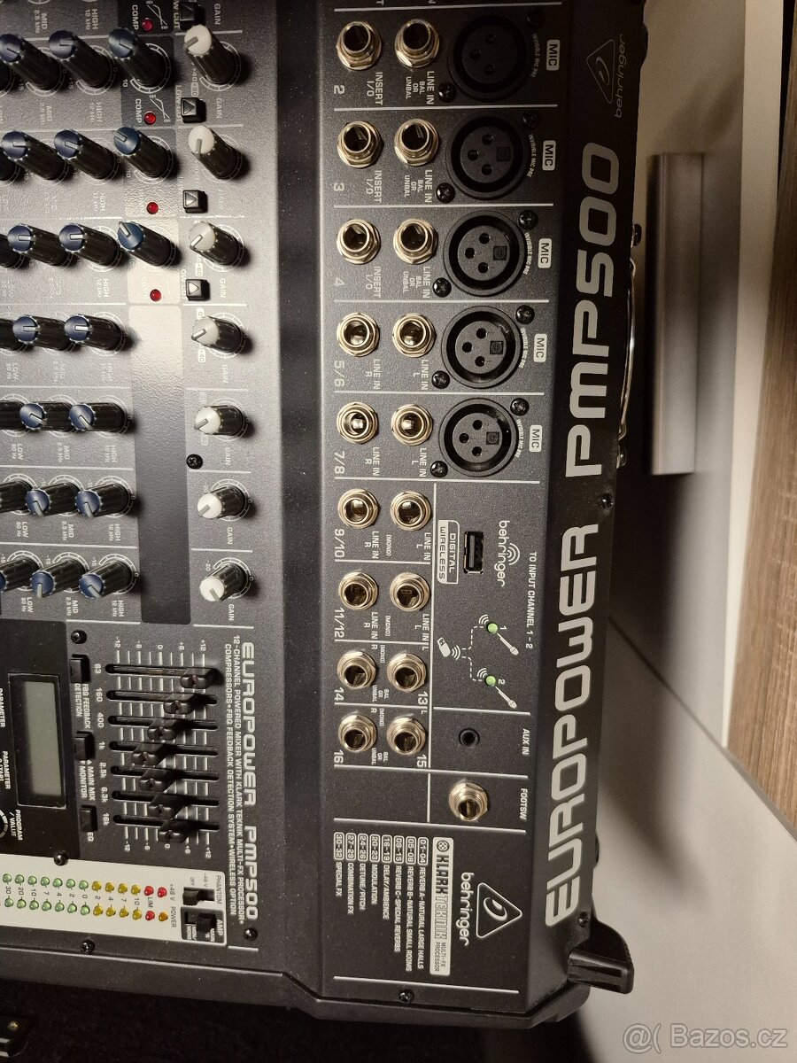 mix behringer europower pmp 500 - 2