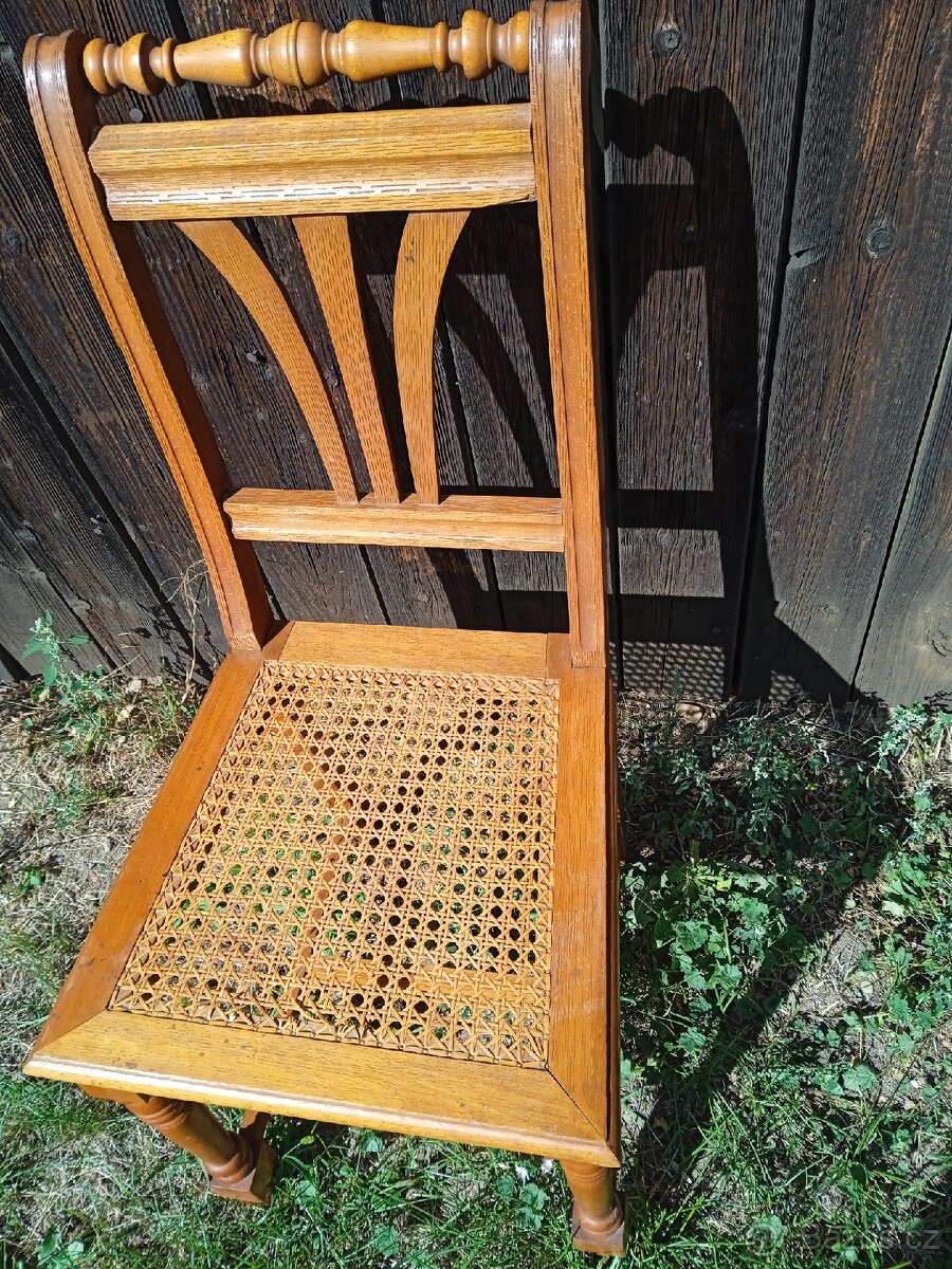 Židle starožitné 6ks - 2