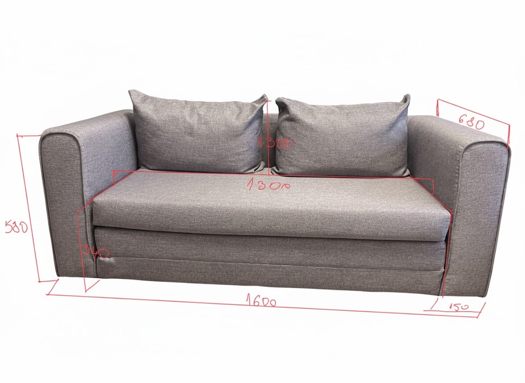 Malá rozkládací sedačka - 2