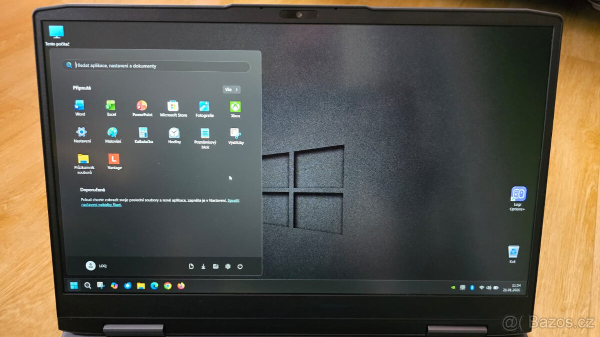 Herní Lenovo LOQ 15IRH8 (82XV005QCK) - 2