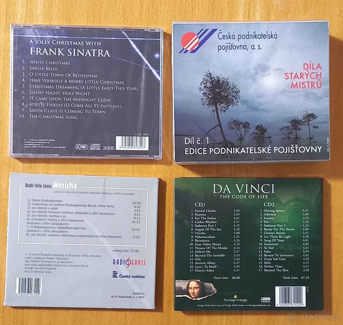 CD Sinatra, Werich, Da Vinci, Verdi, Haydn, Mozart... - 2